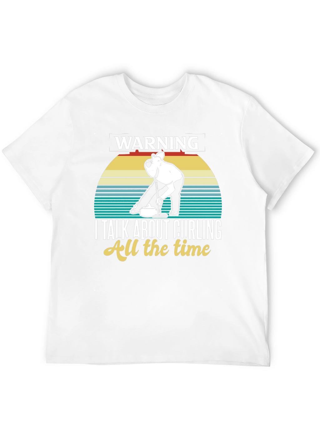 Warning Curling T-Shirt