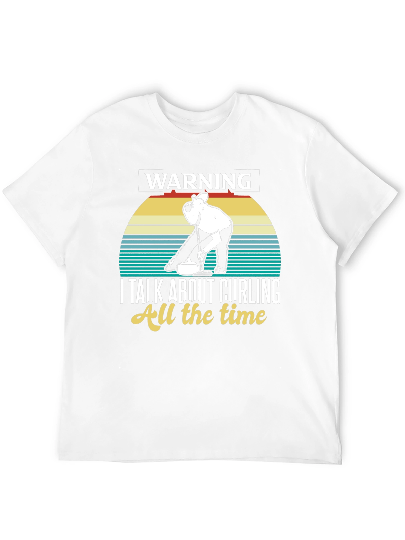 Warning Curling T-Shirt