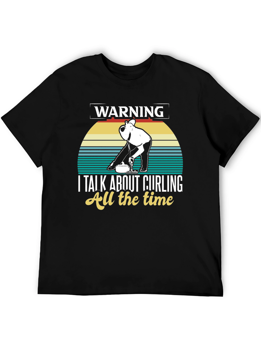 Warning Curling T-Shirt
