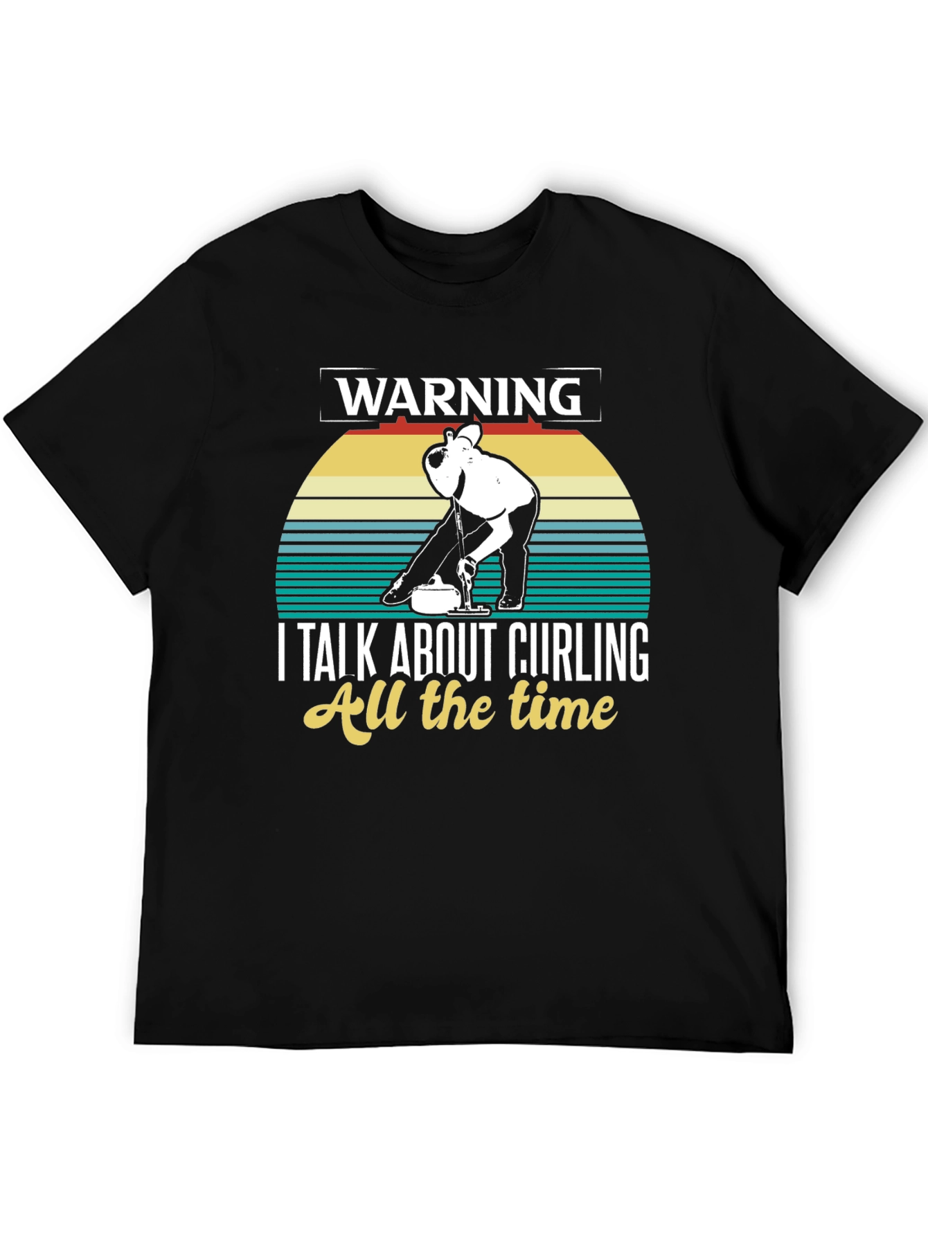 Warning Curling T-Shirt