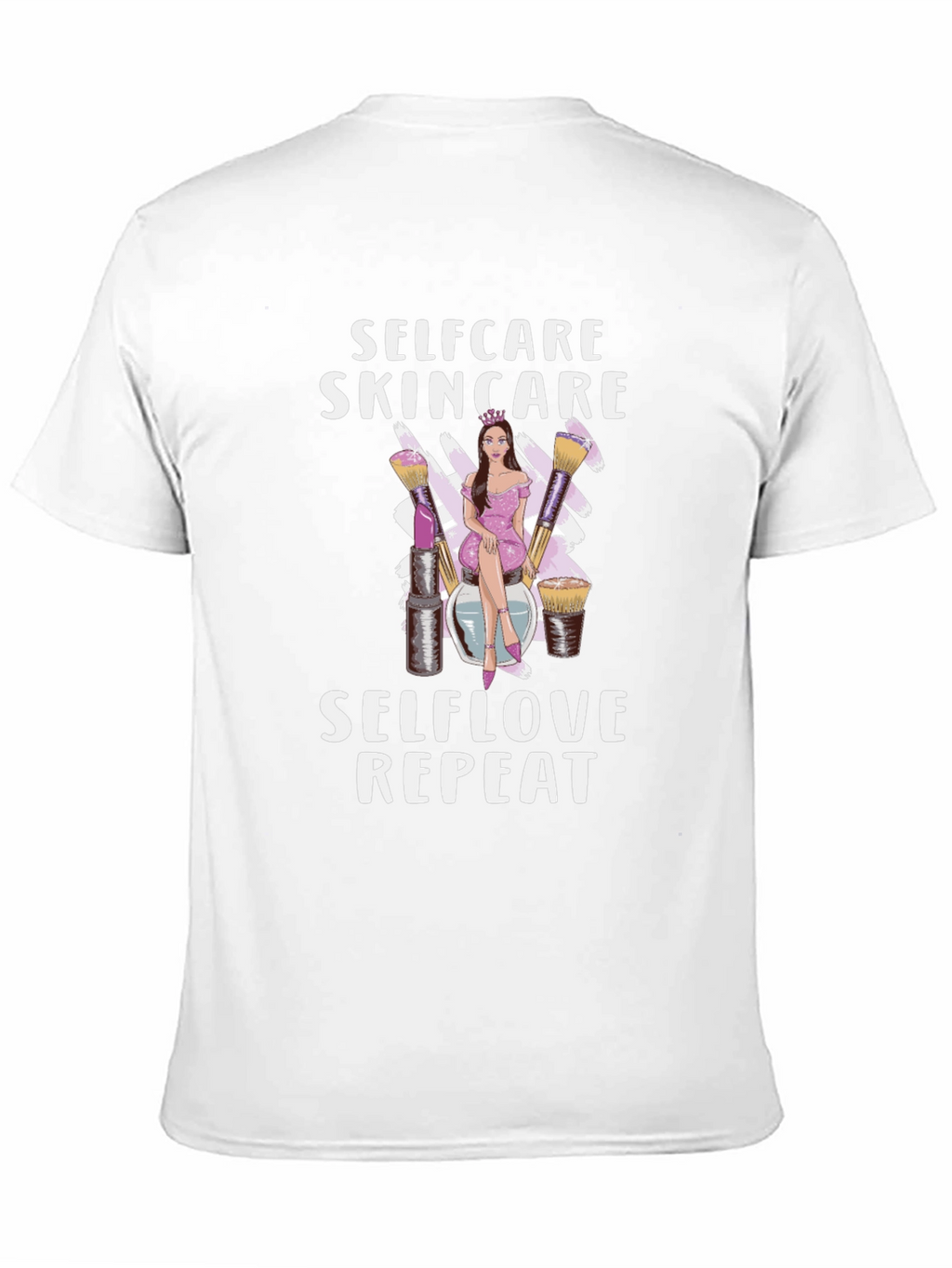 Selfcare Skincare T-Shirt: Selflove Repeat Design