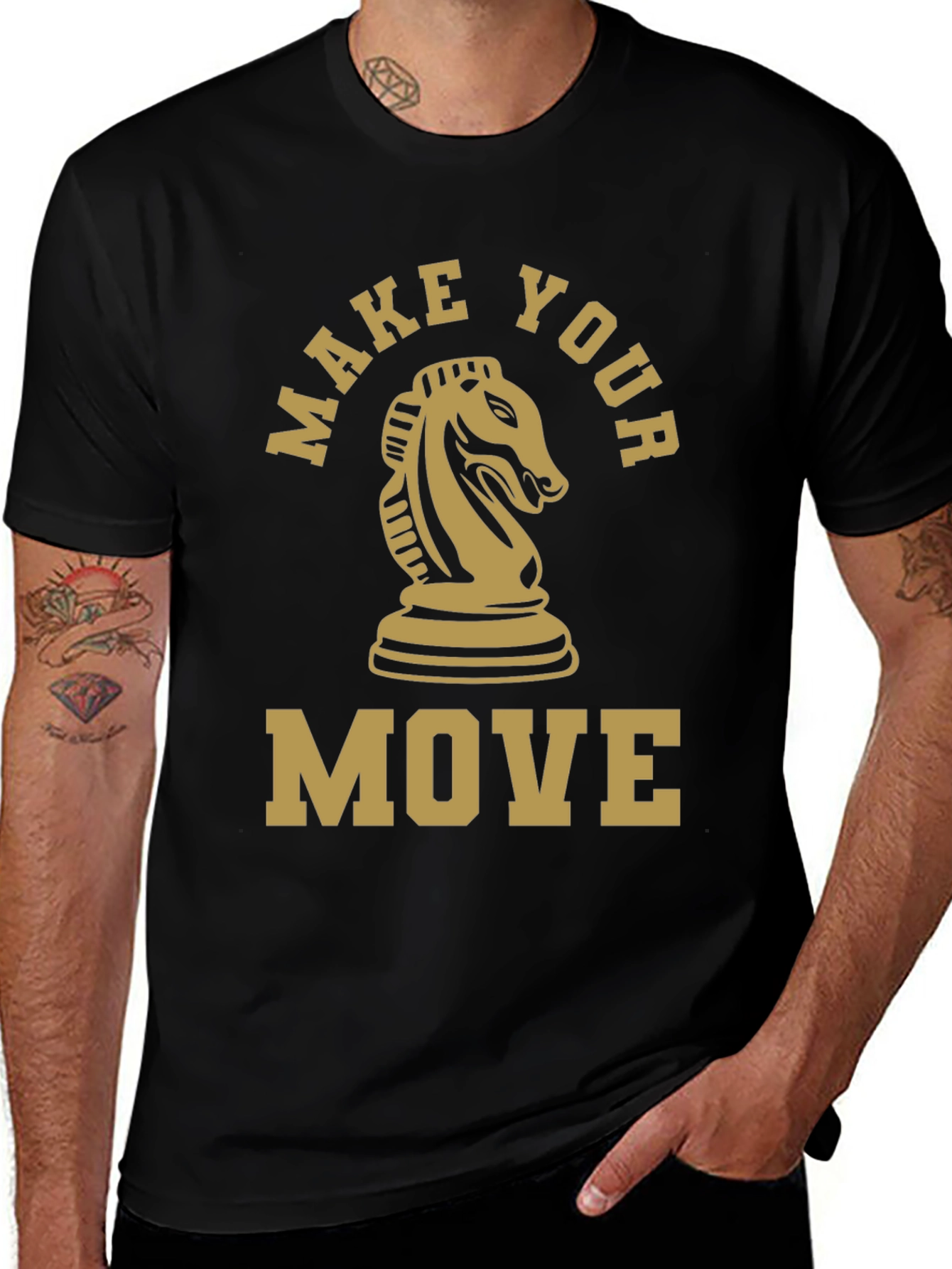 Make Your Move Chess Knight T-Shirt