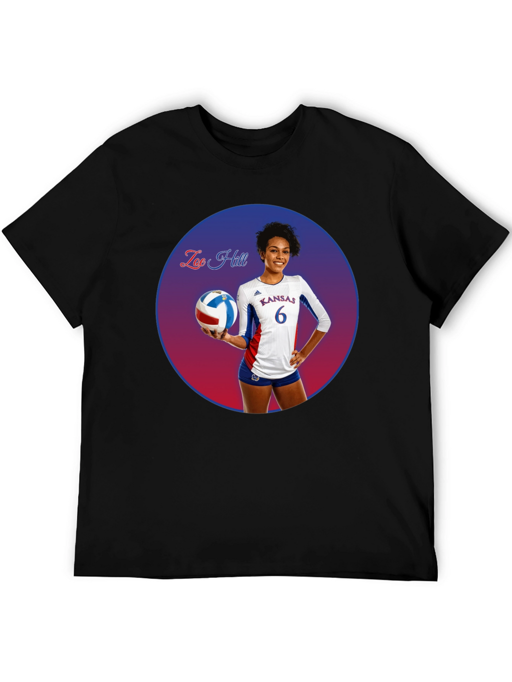 Zoe Hill Kansas Volleyball T-Shirt