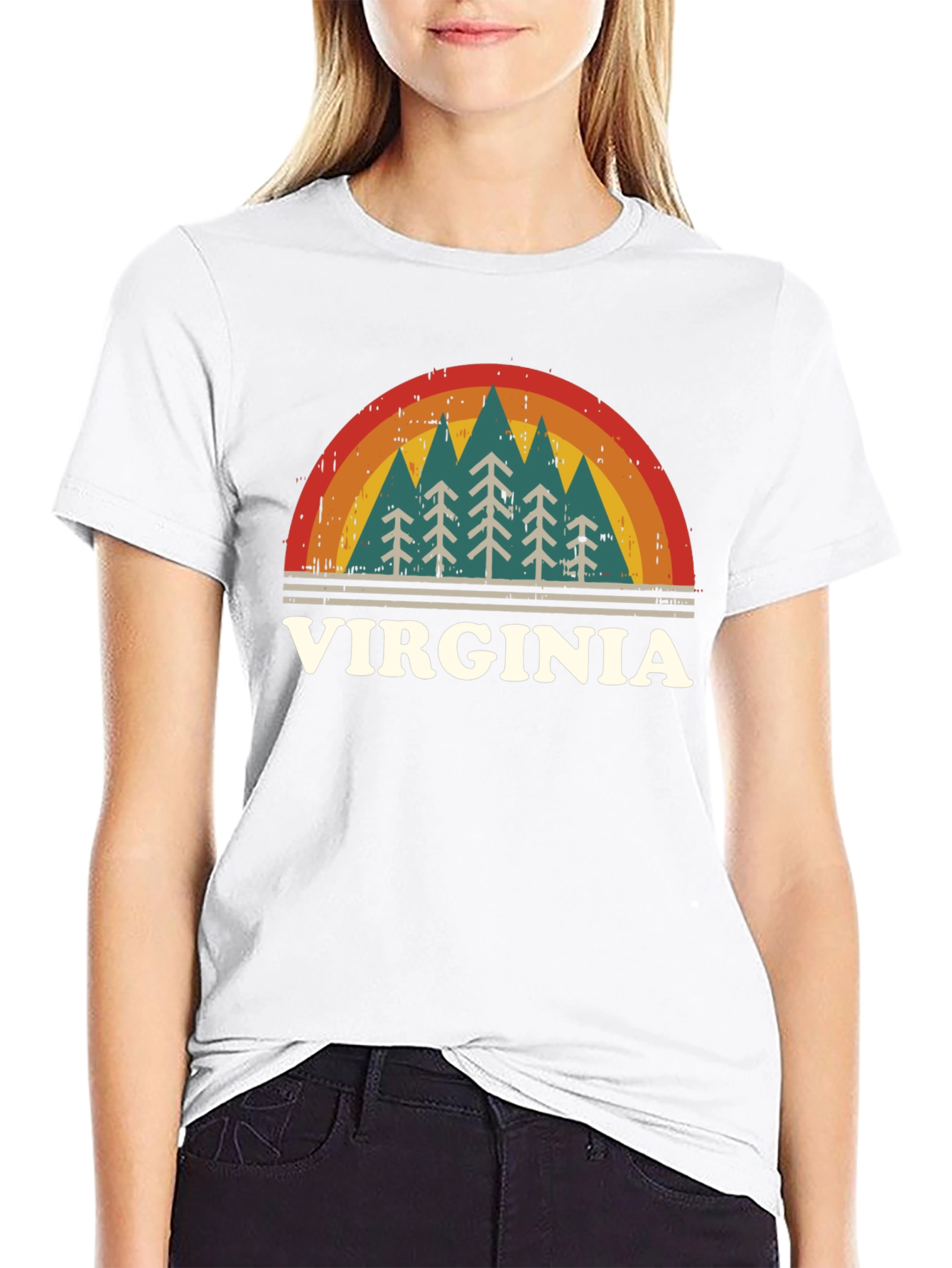 Virginia Retro Style T-Shirt