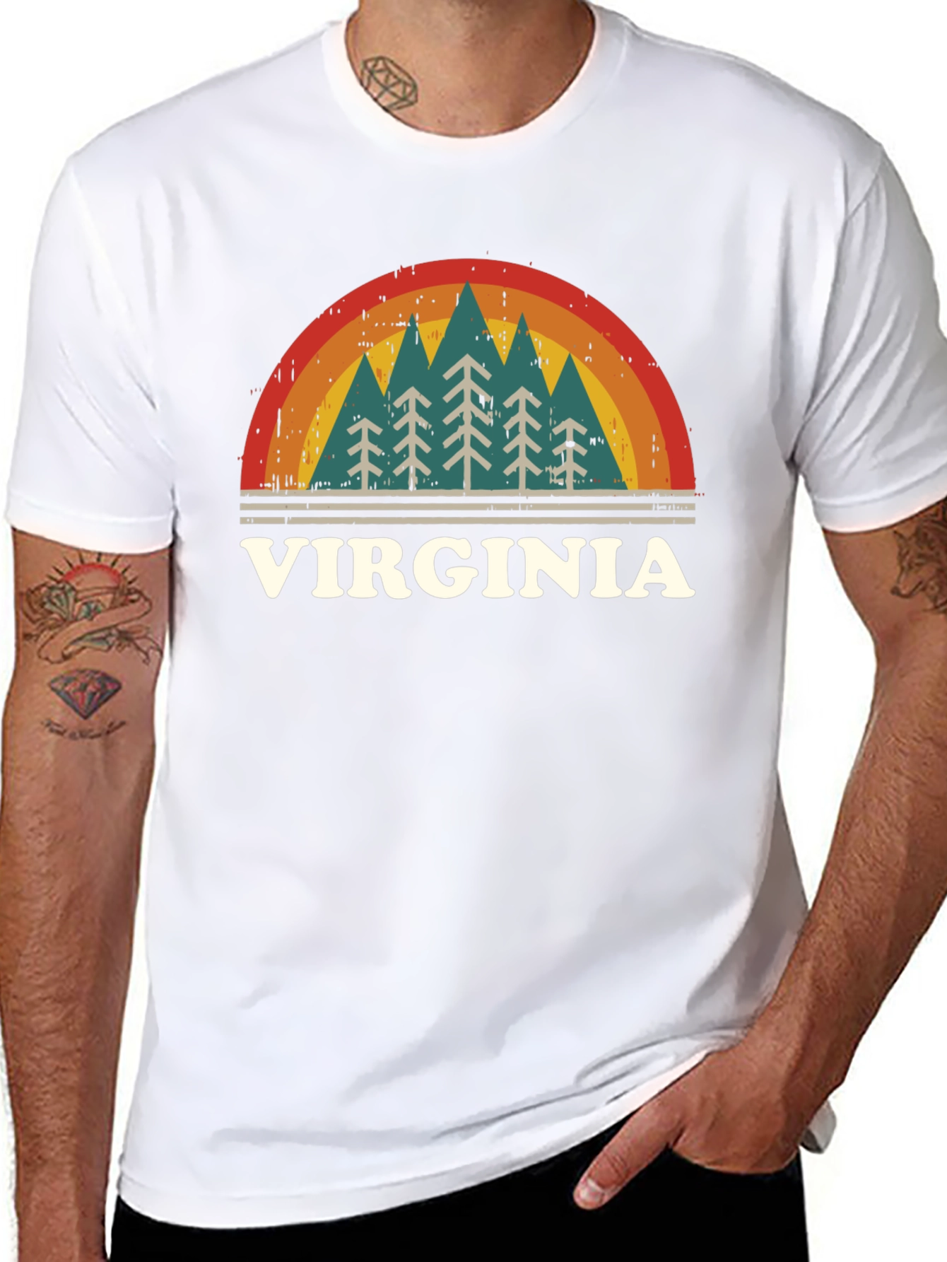Virginia Retro Style T-Shirt