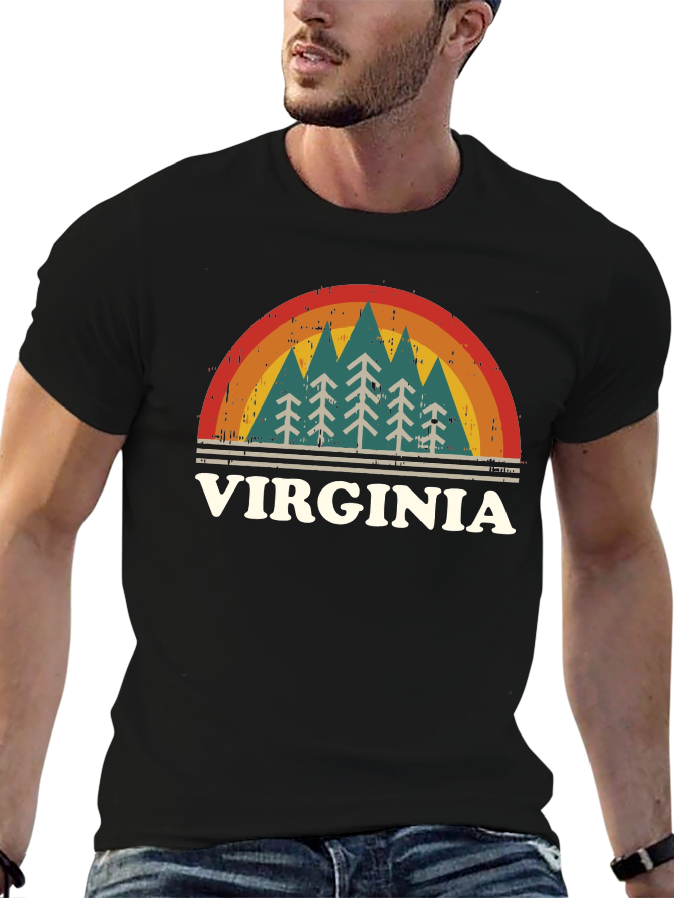Virginia Retro Style T-Shirt