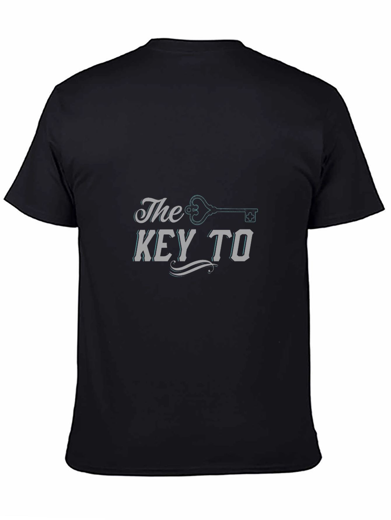 The Key to T-Shirt Black Mens
