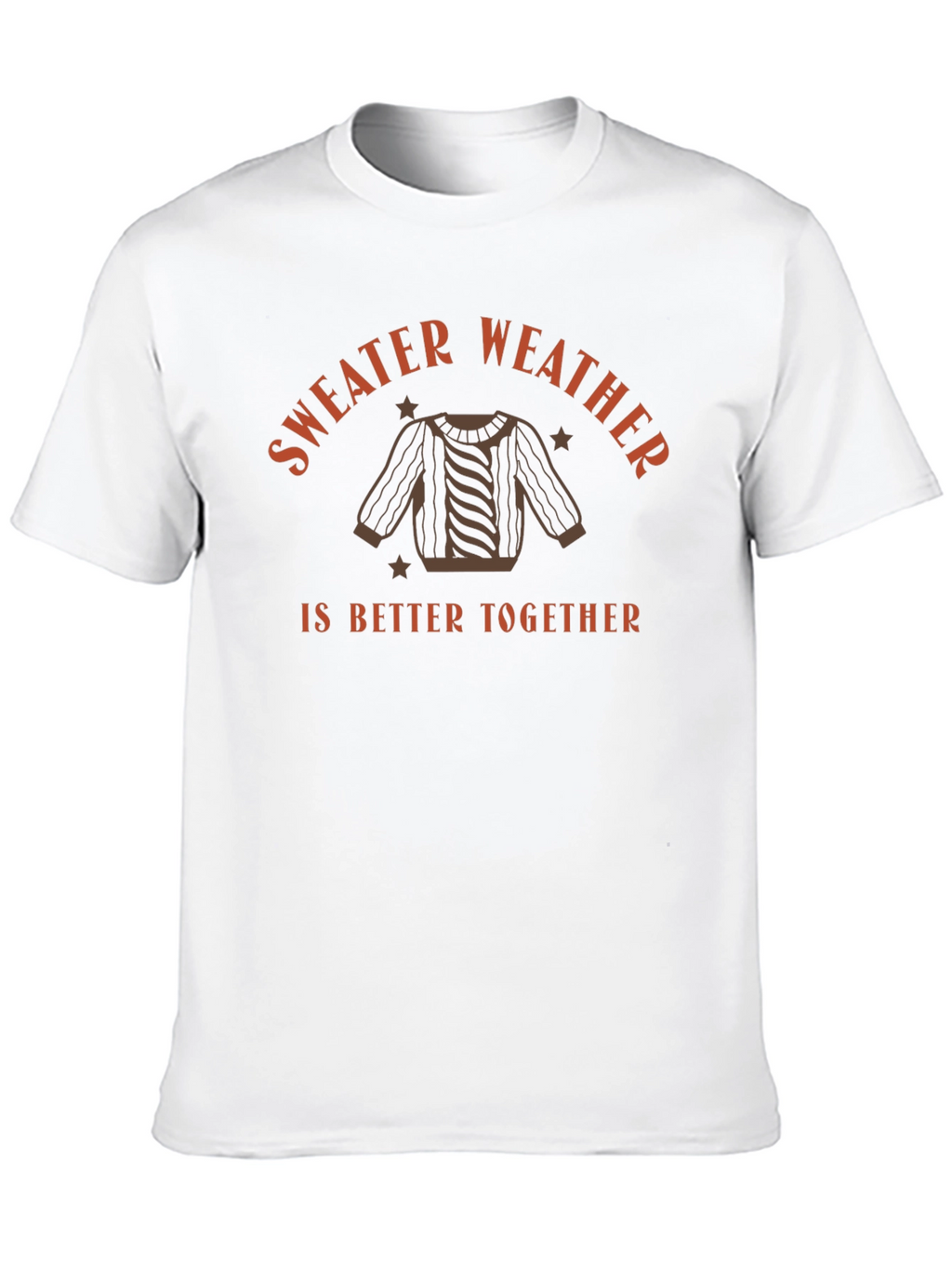 Sweater Weather Graphic Tee - Cozy Fall Fashion
