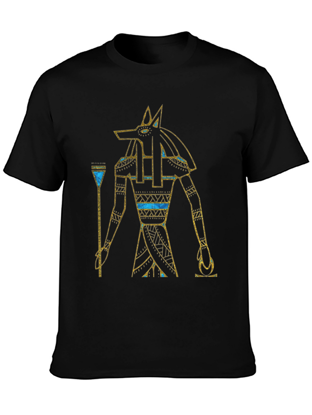 Anubis Graphic Tee - Egyptian God T-Shirt