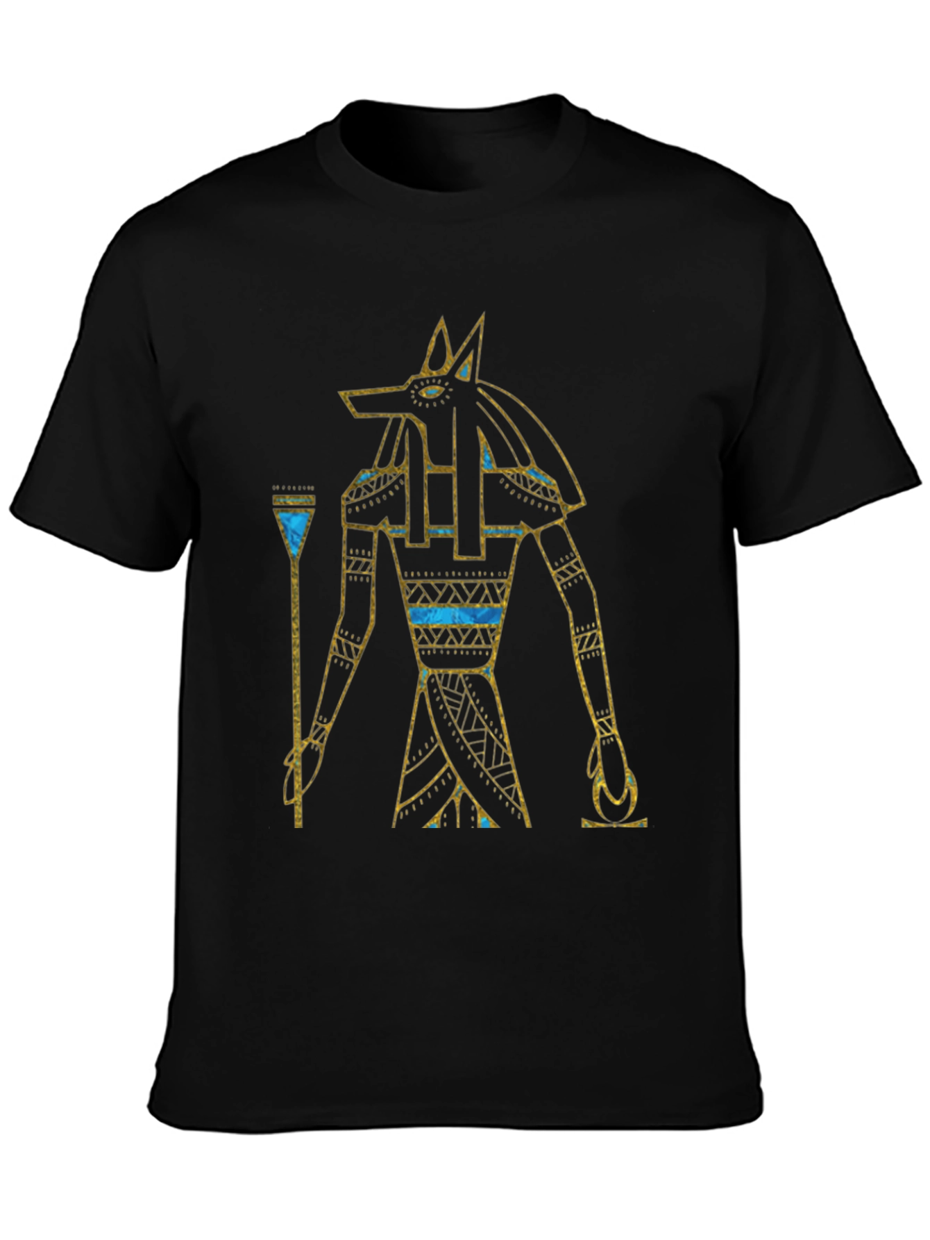 Anubis Graphic Tee - Egyptian God T-Shirt