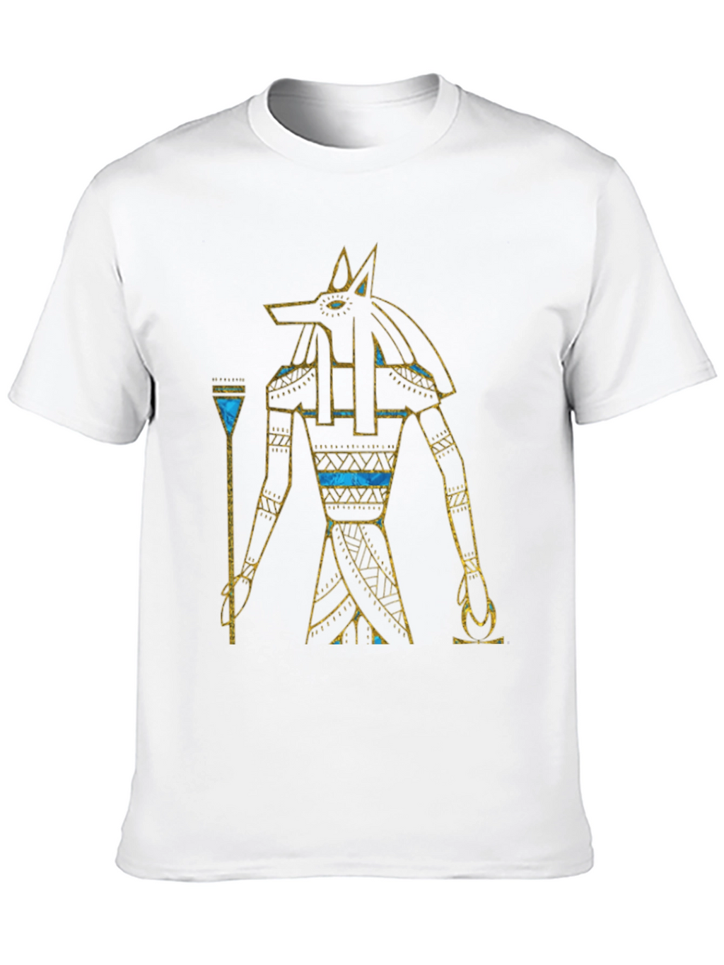 Anubis Graphic Tee - Egyptian God T-Shirt