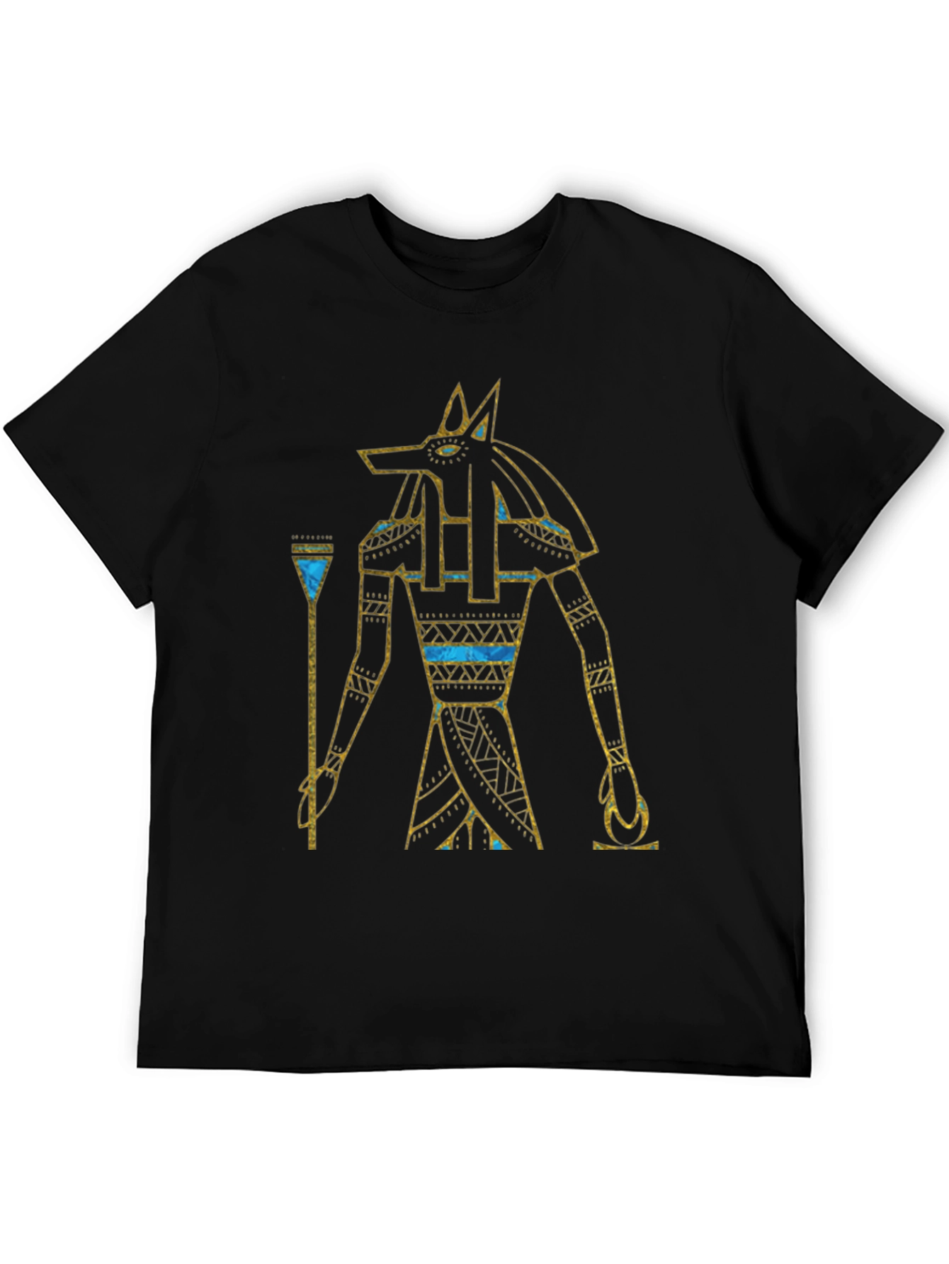 Anubis Graphic Tee - Egyptian God T-Shirt