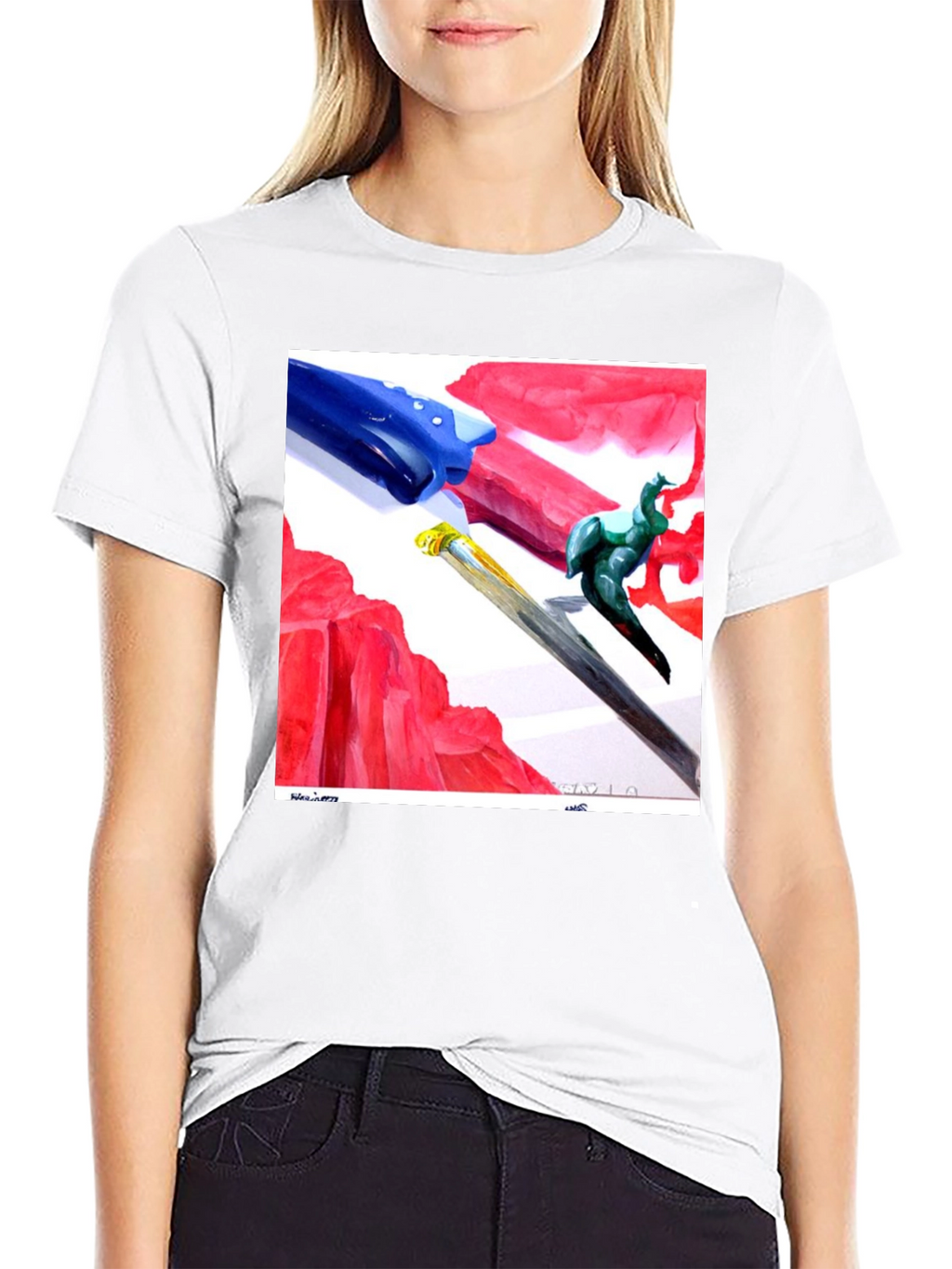 Abstract Art T-Shirt - Modern Artistic Tee