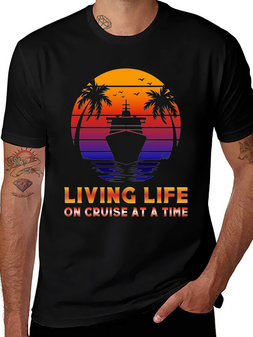 Living Life on Cruise at a Time T-Shirt