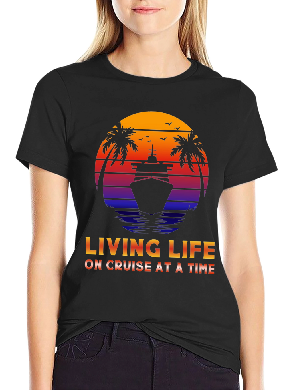Living Life on Cruise at a Time T-Shirt