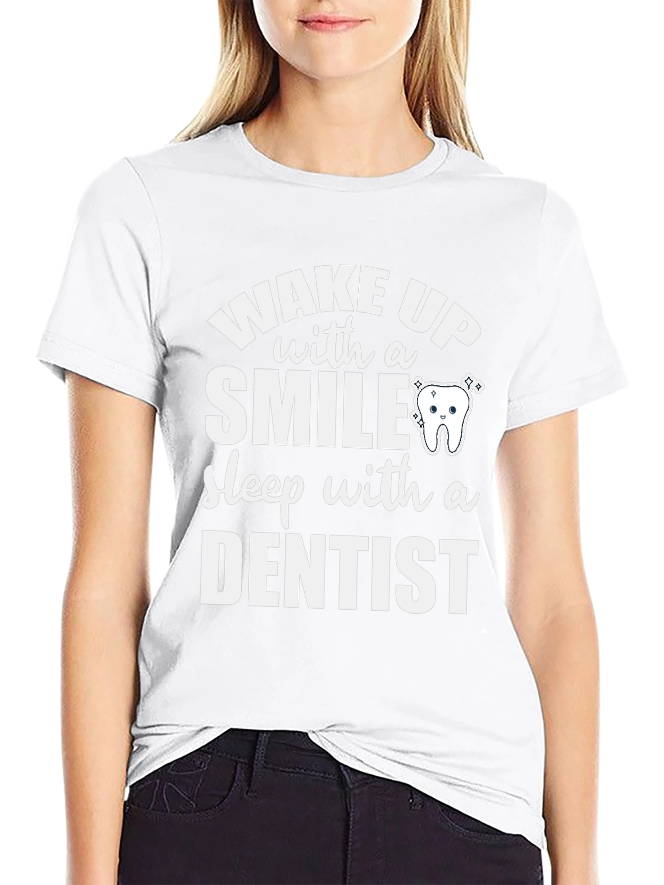 Wake Up with a Smile Dentist T-Shirt