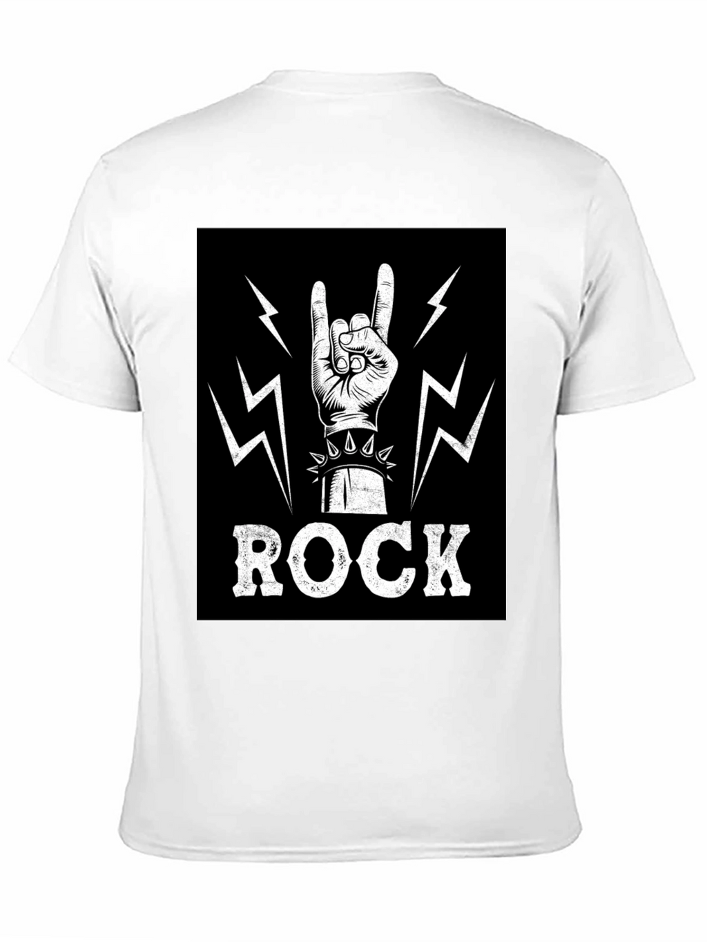 Rock On! Graphic Print T-Shirt