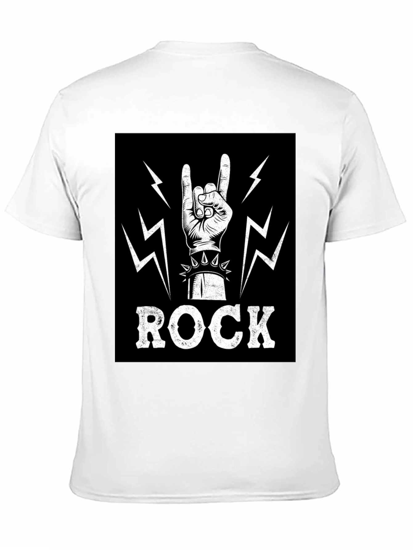 Rock On! Graphic Print T-Shirt