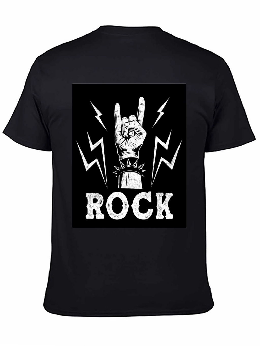 Rock On! Graphic Print T-Shirt