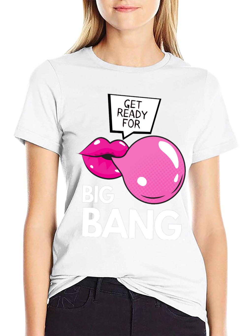 Big Bang Bubble Gum T-Shirt - Funny Graphic Tee