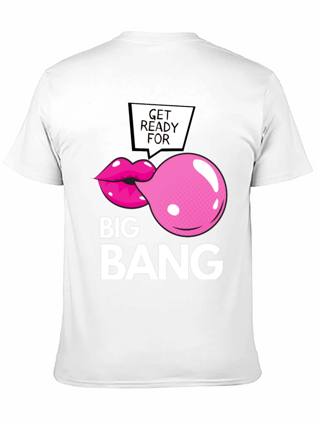 Big Bang Bubble Gum T-Shirt - Funny Graphic Tee