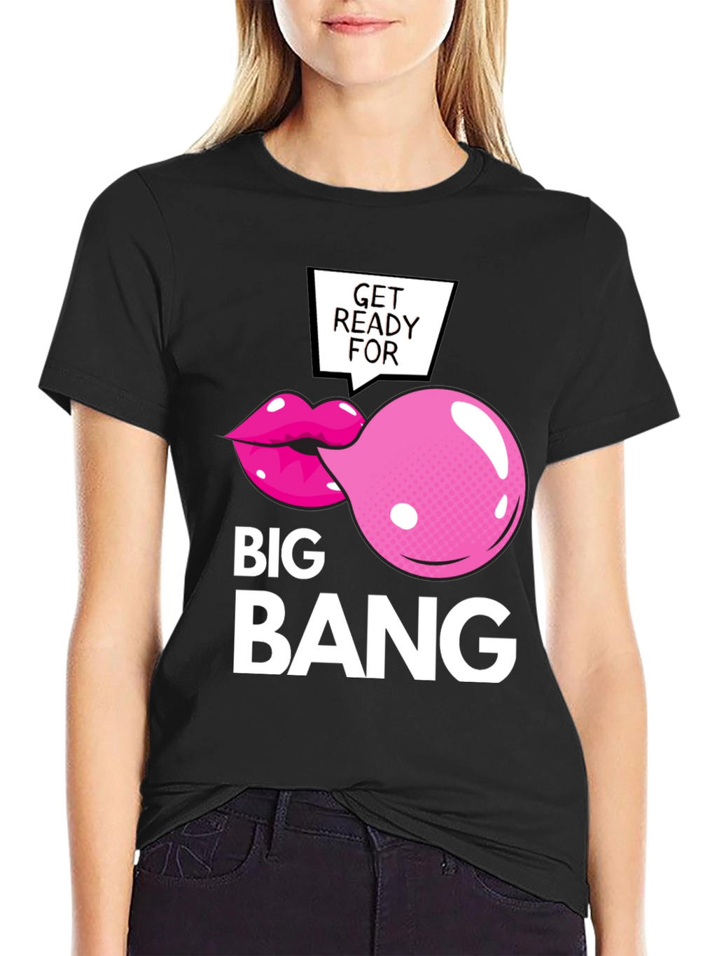Big Bang Bubble Gum T-Shirt - Funny Graphic Tee
