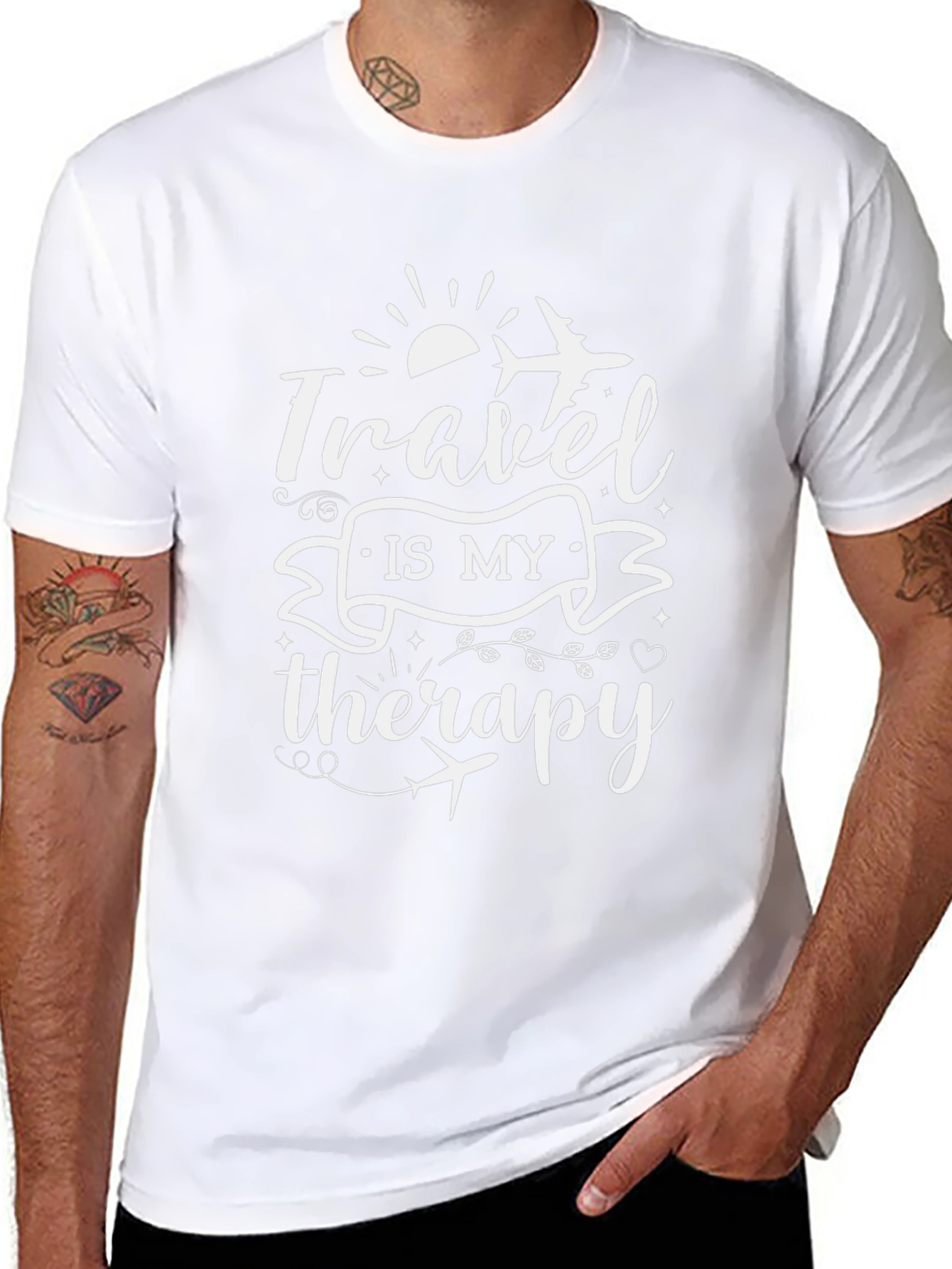 Travel Therapy T-Shirt: Adventure Awaits!
