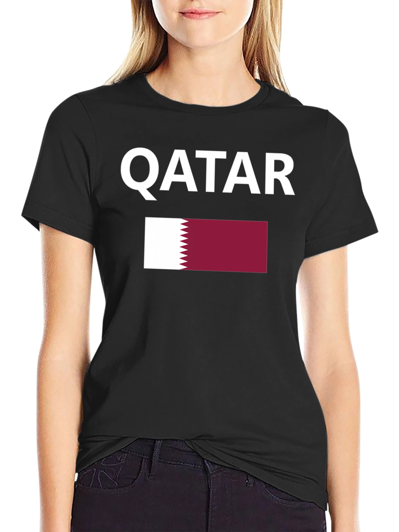 Qatar Flag T-Shirt - National Pride Tee