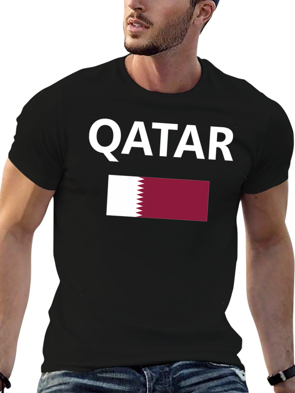 Qatar Flag T-Shirt - National Pride Tee
