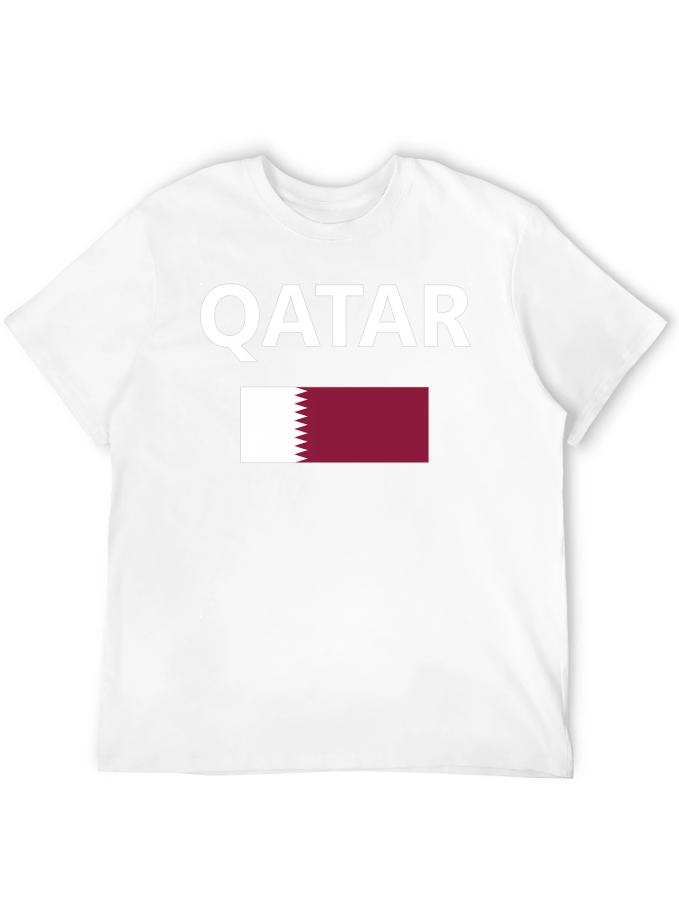 Qatar Flag T-Shirt - National Pride Tee