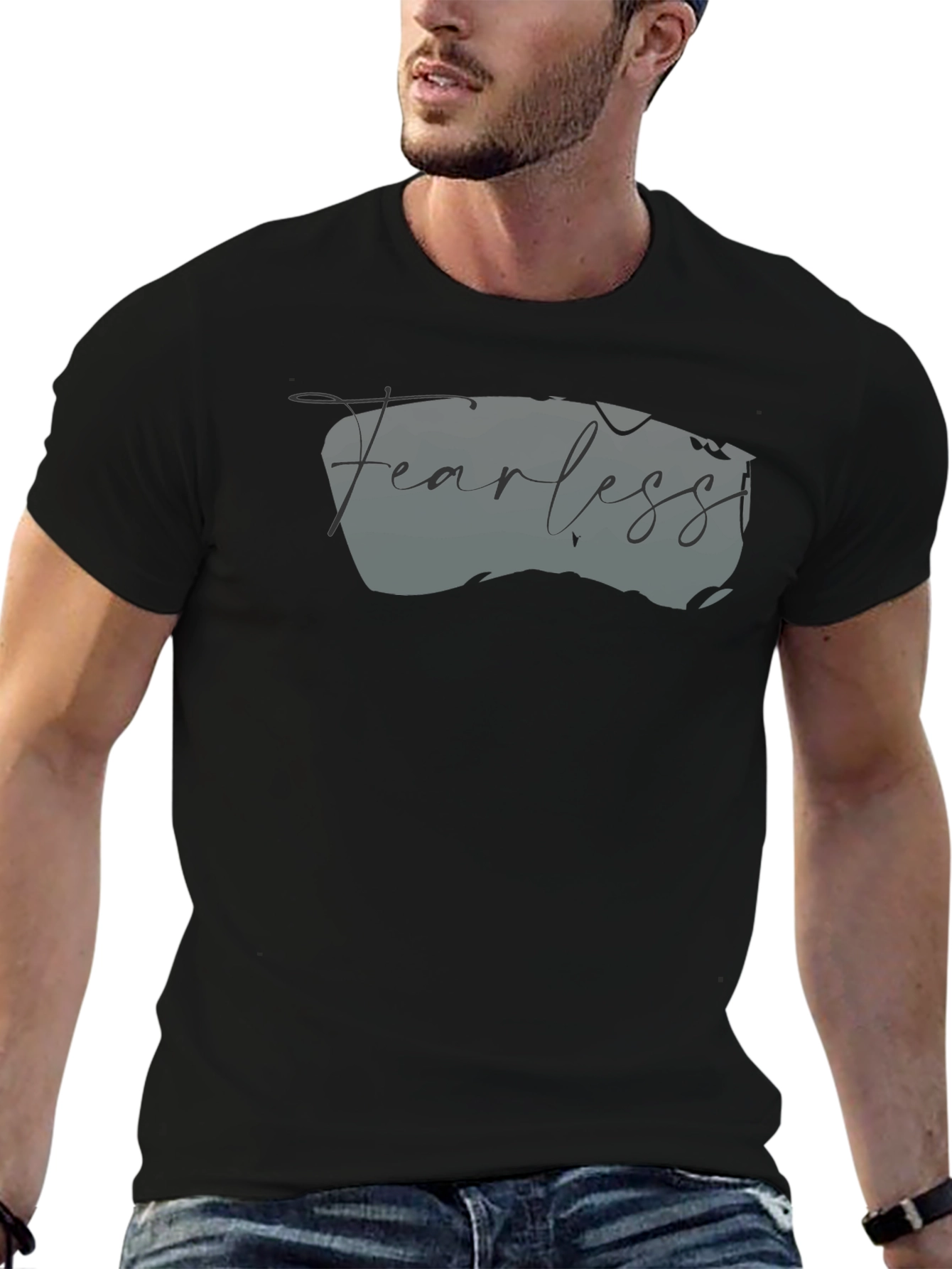 Fearless Graphic T-Shirt - Modern Casual Tee