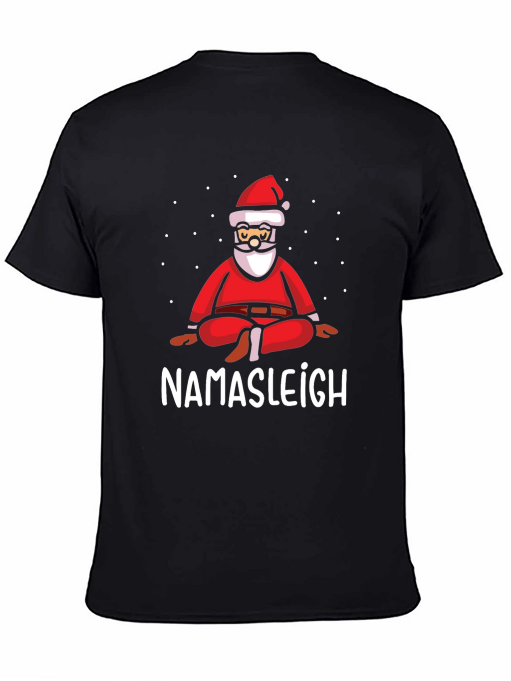Namaste Santa T-Shirt - Meditating Holiday Cheer