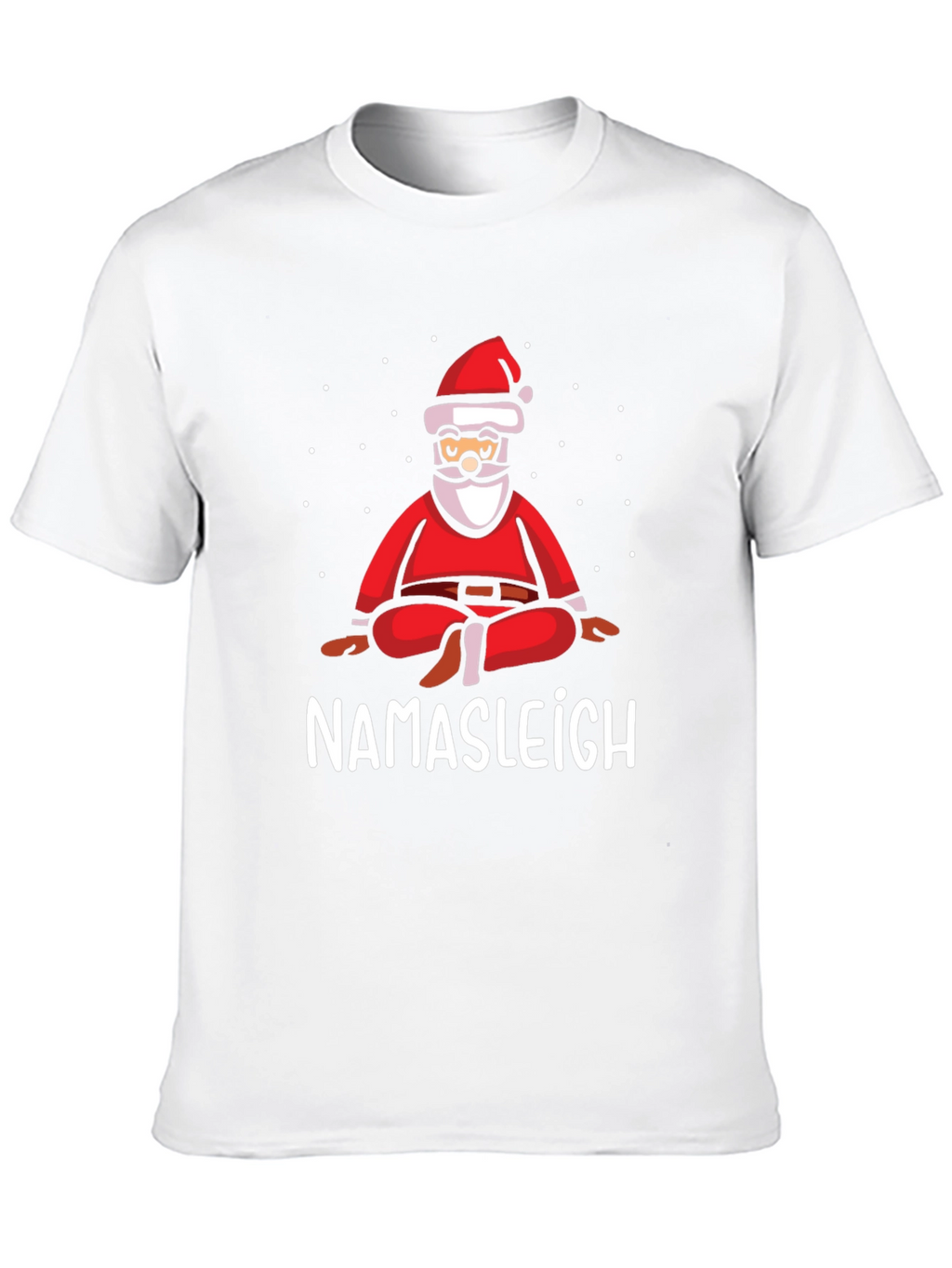 Namaste Santa T-Shirt - Meditating Holiday Cheer