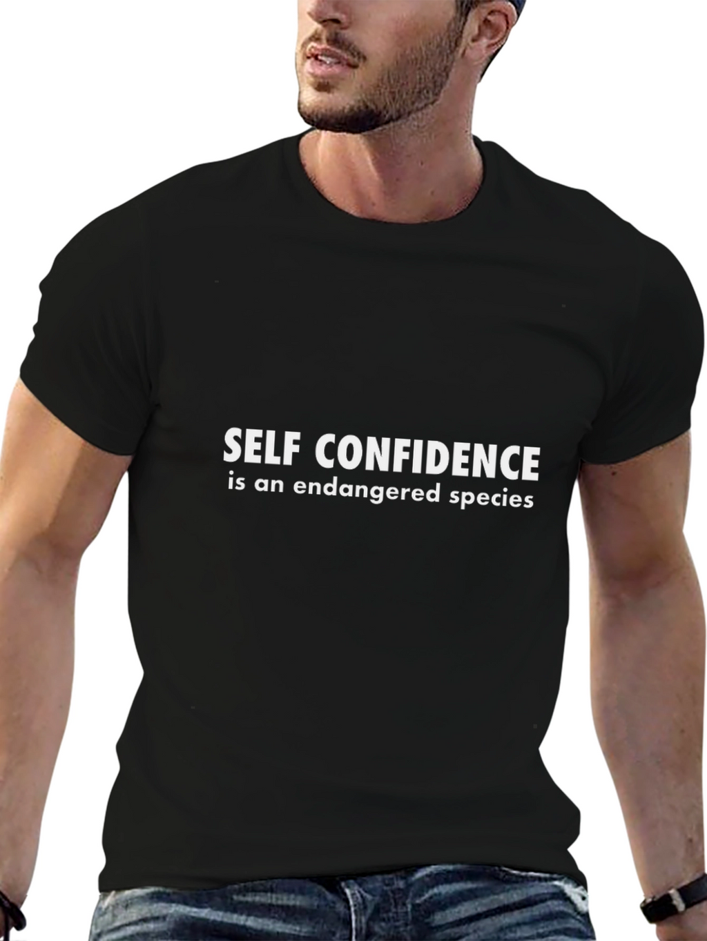 Self Confidence Endangered Species T-Shirt