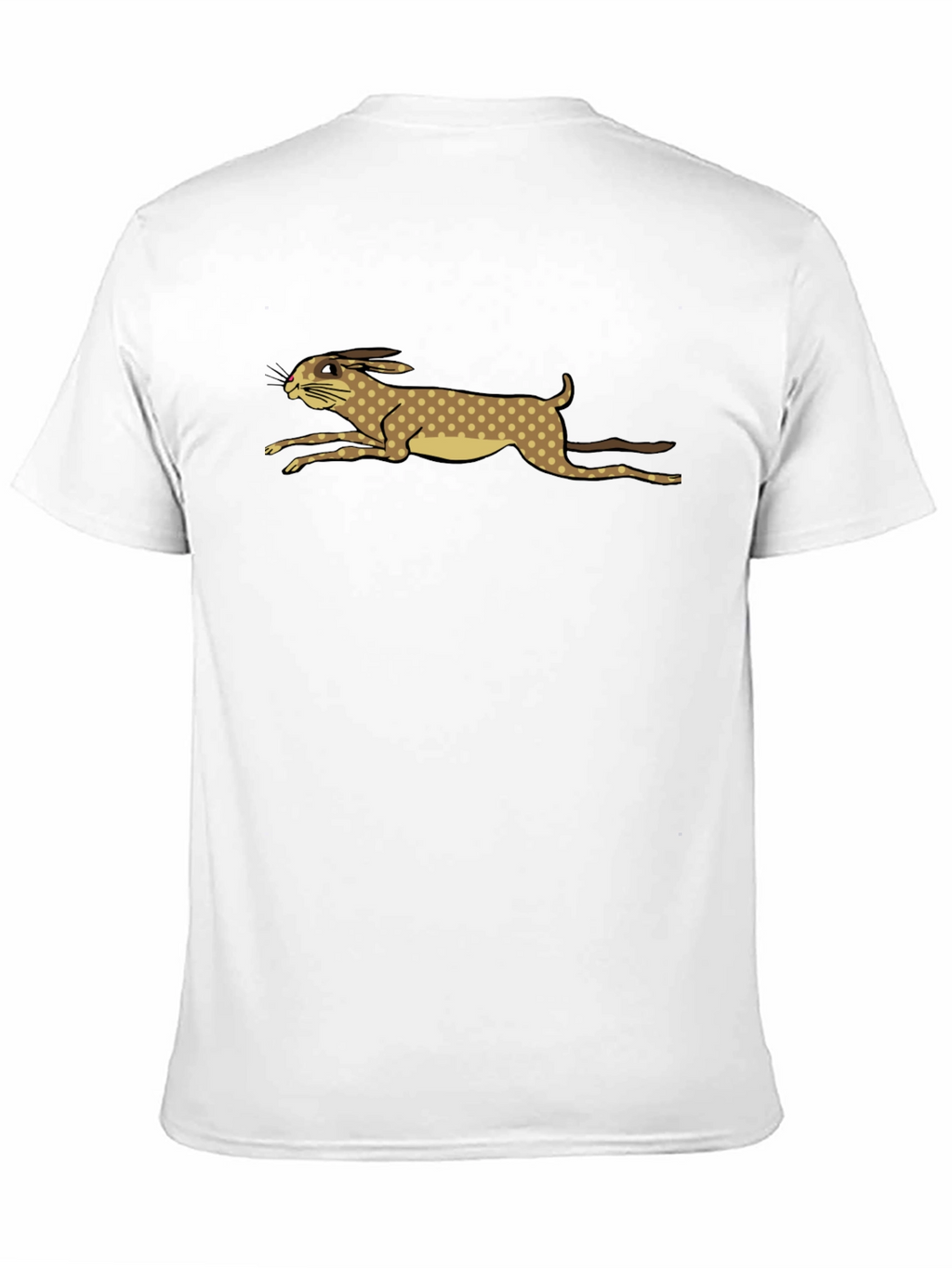Rabbit Run Graphic Tee - Black Cotton Casual Top