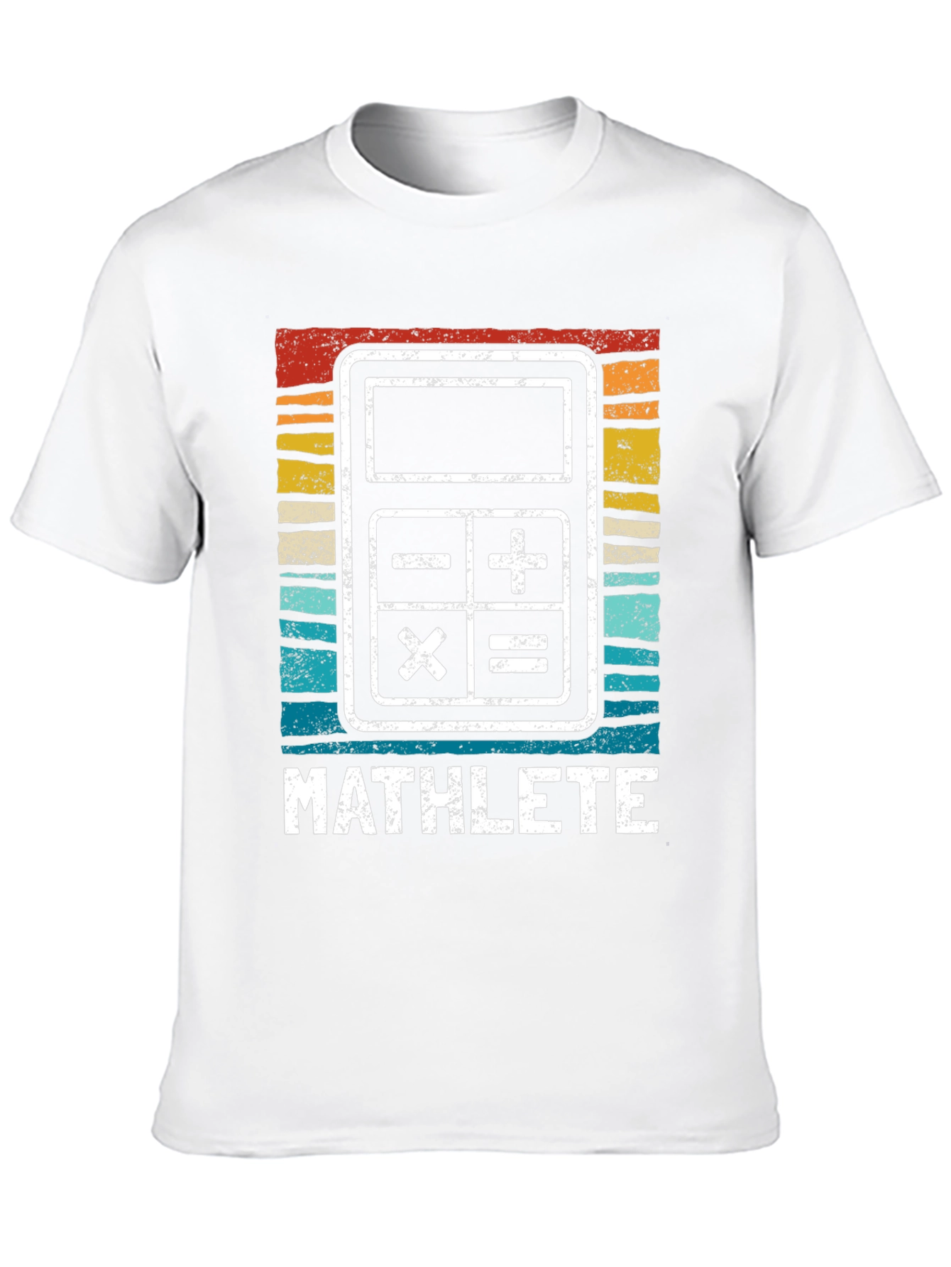 Mathlete Calculator Graphic Tee