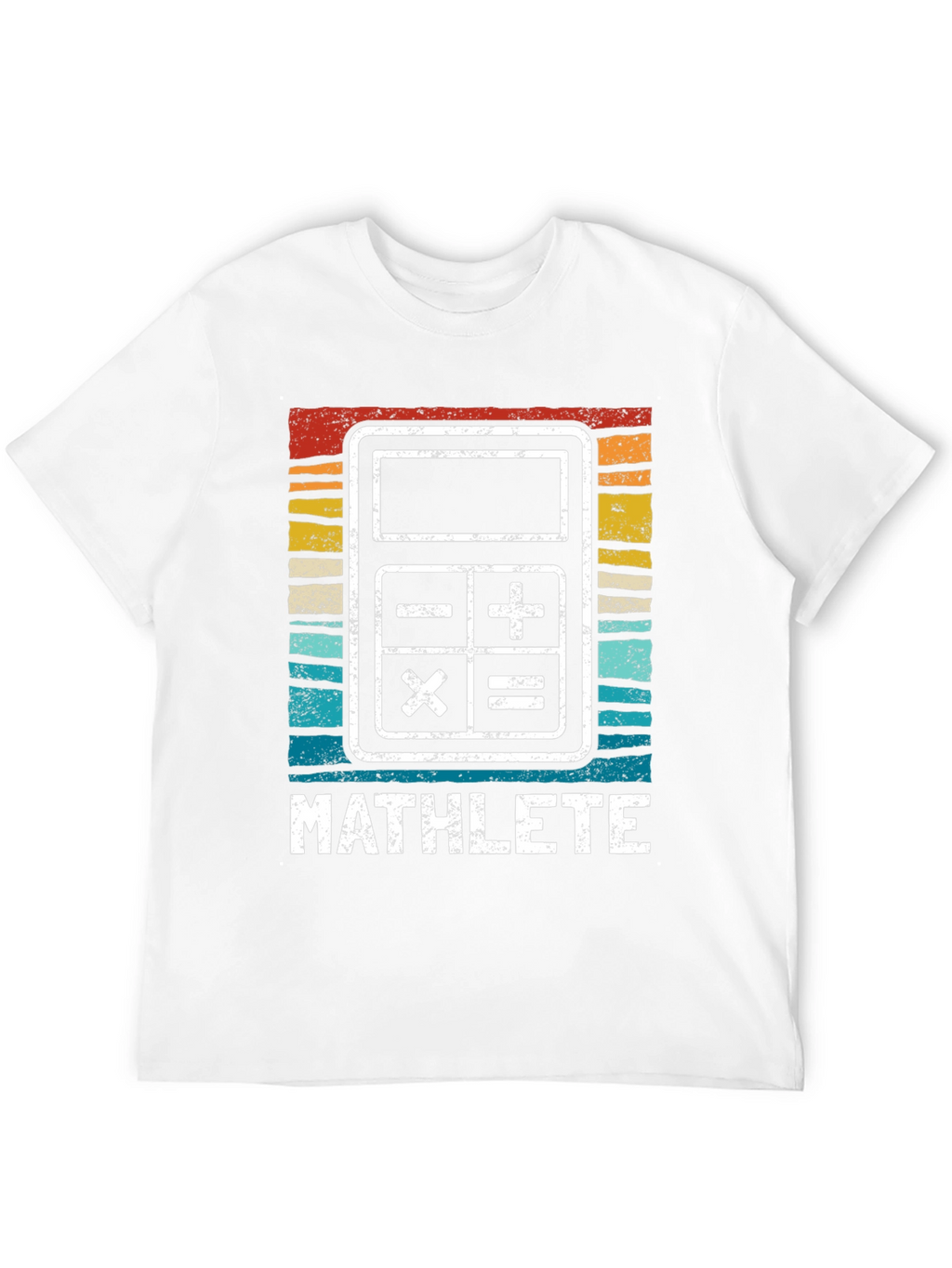 Mathlete Calculator Graphic Tee