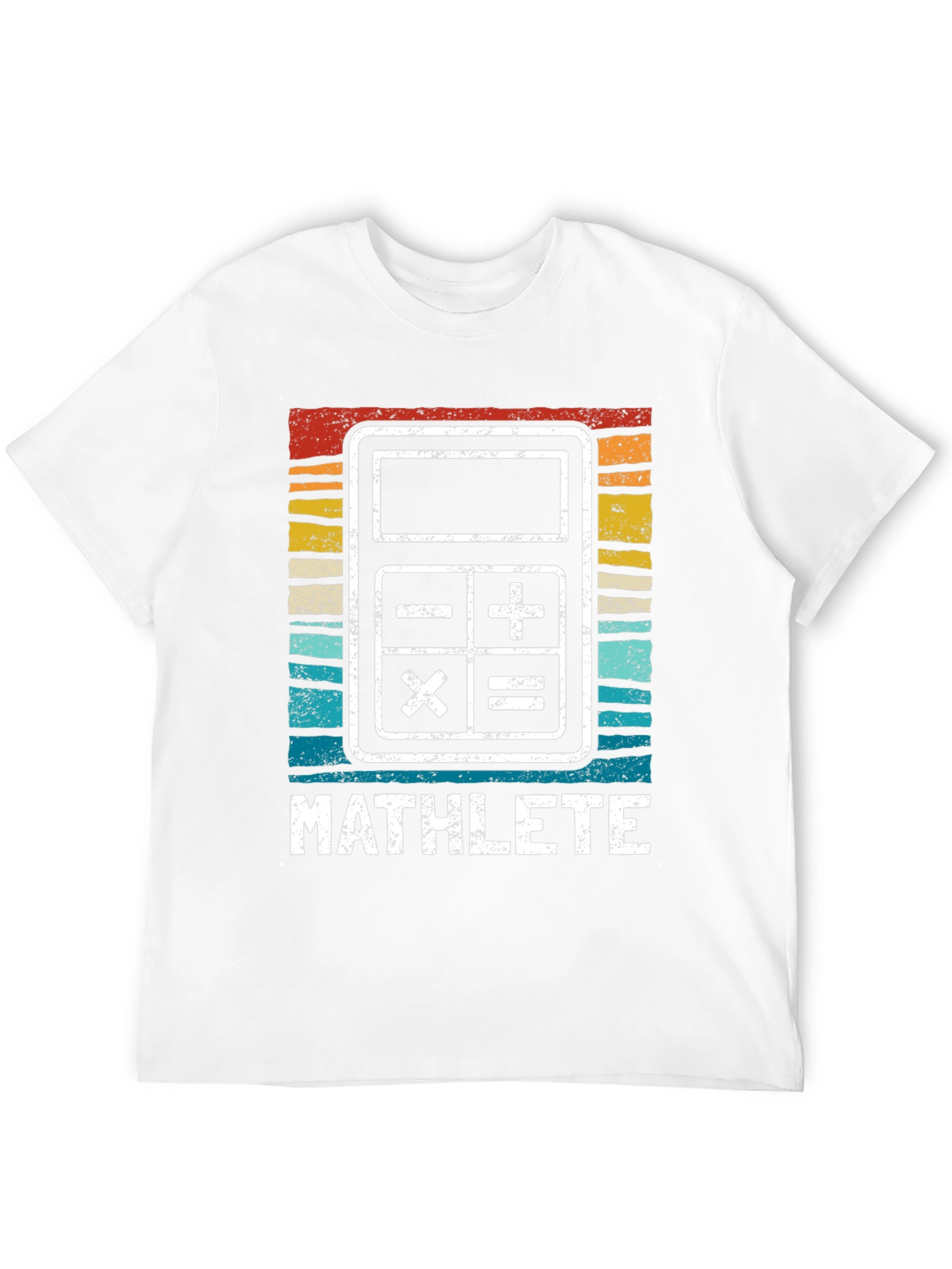 Mathlete Calculator Graphic Tee