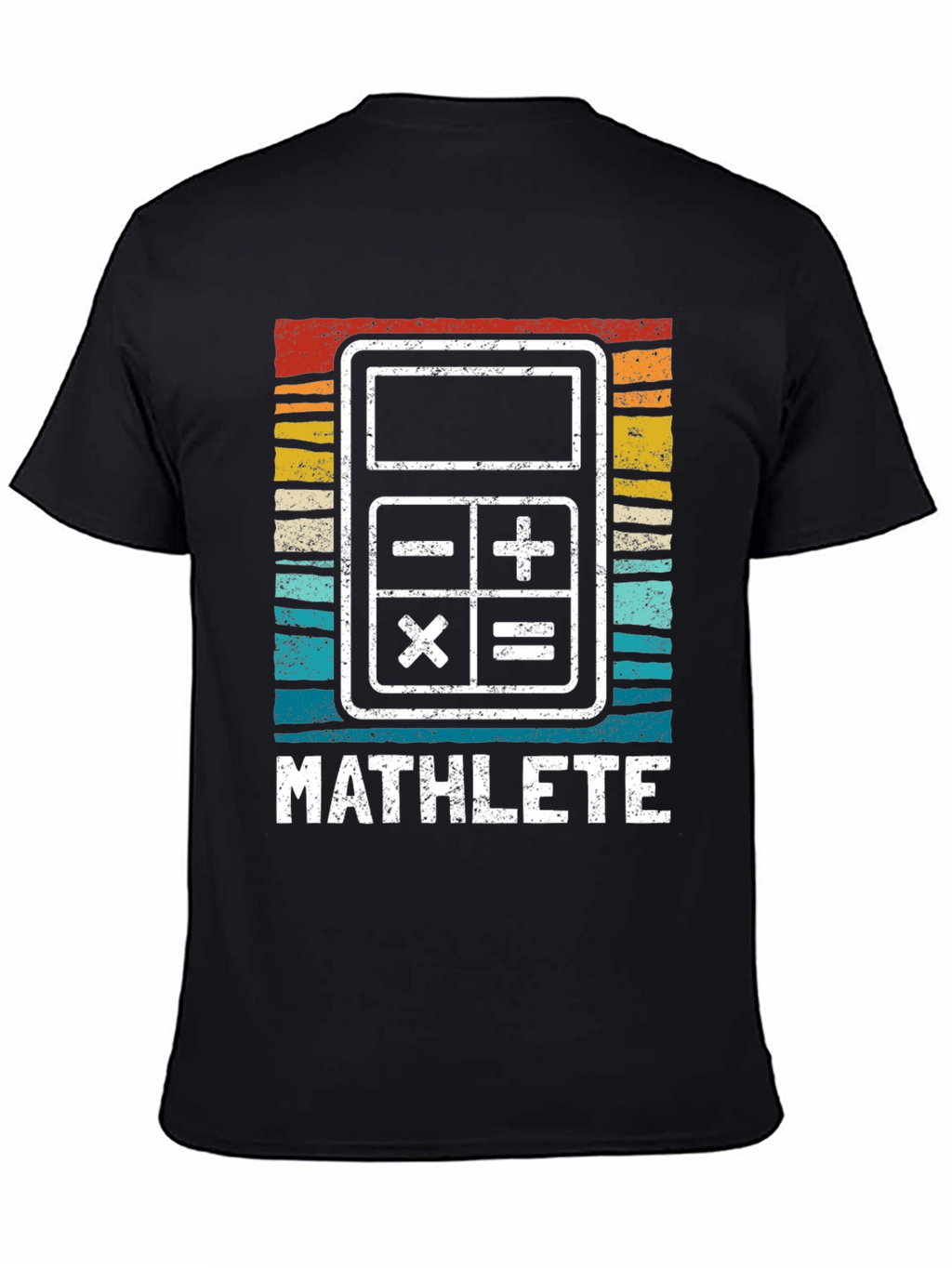 Mathlete Calculator Graphic Tee