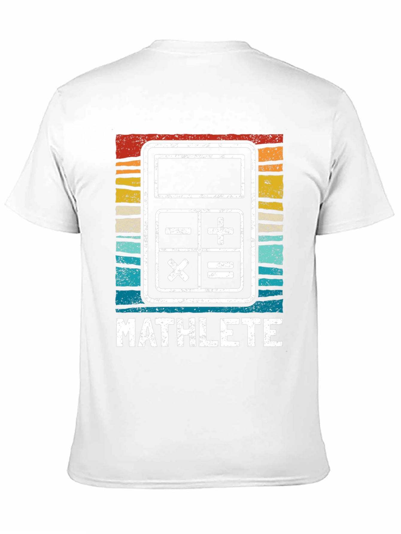 Mathlete Calculator Graphic Tee