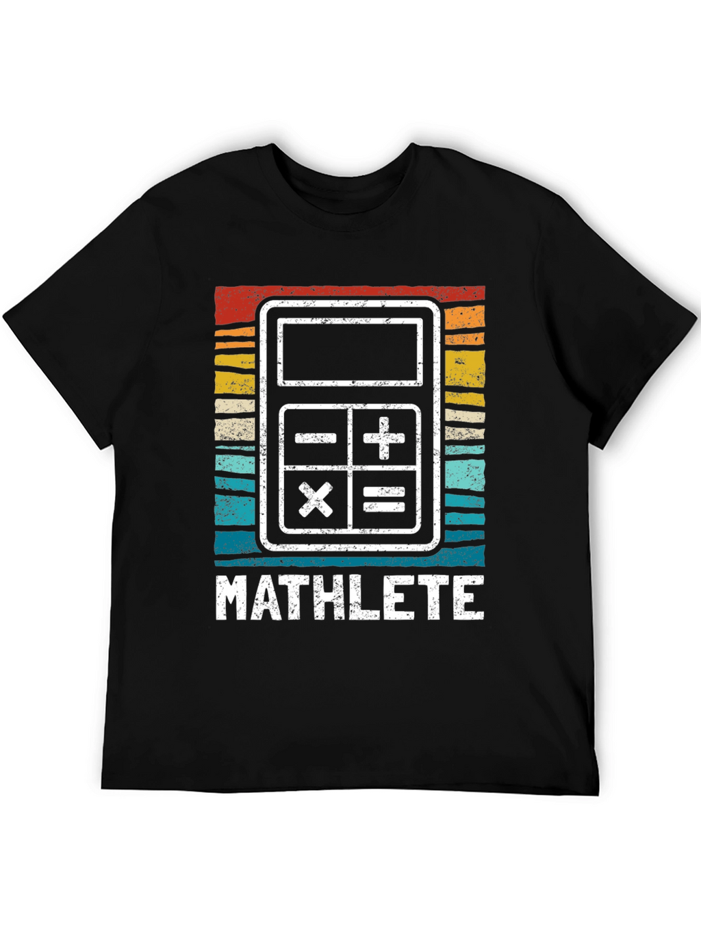 Mathlete Calculator Graphic Tee