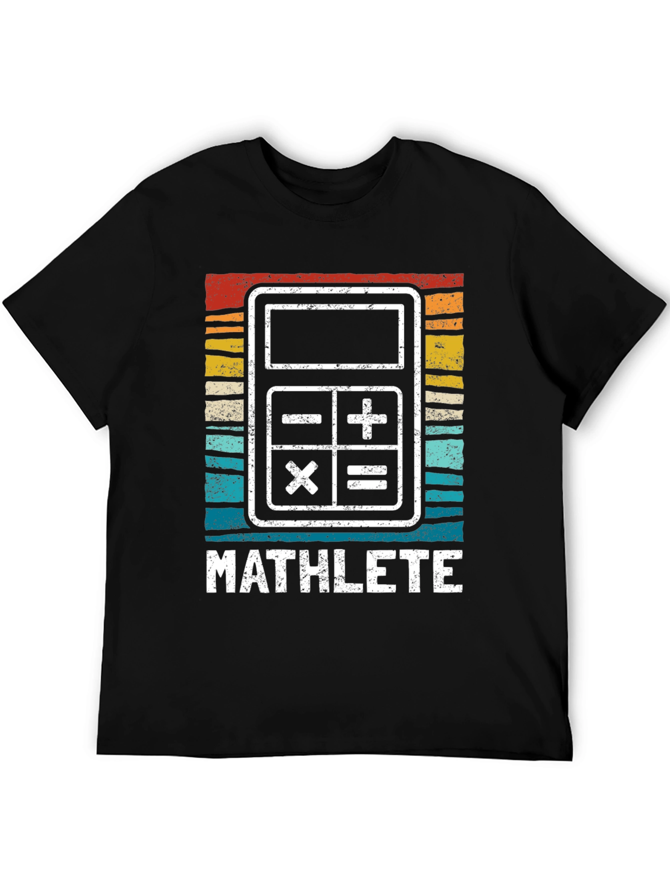 Mathlete Calculator Graphic Tee