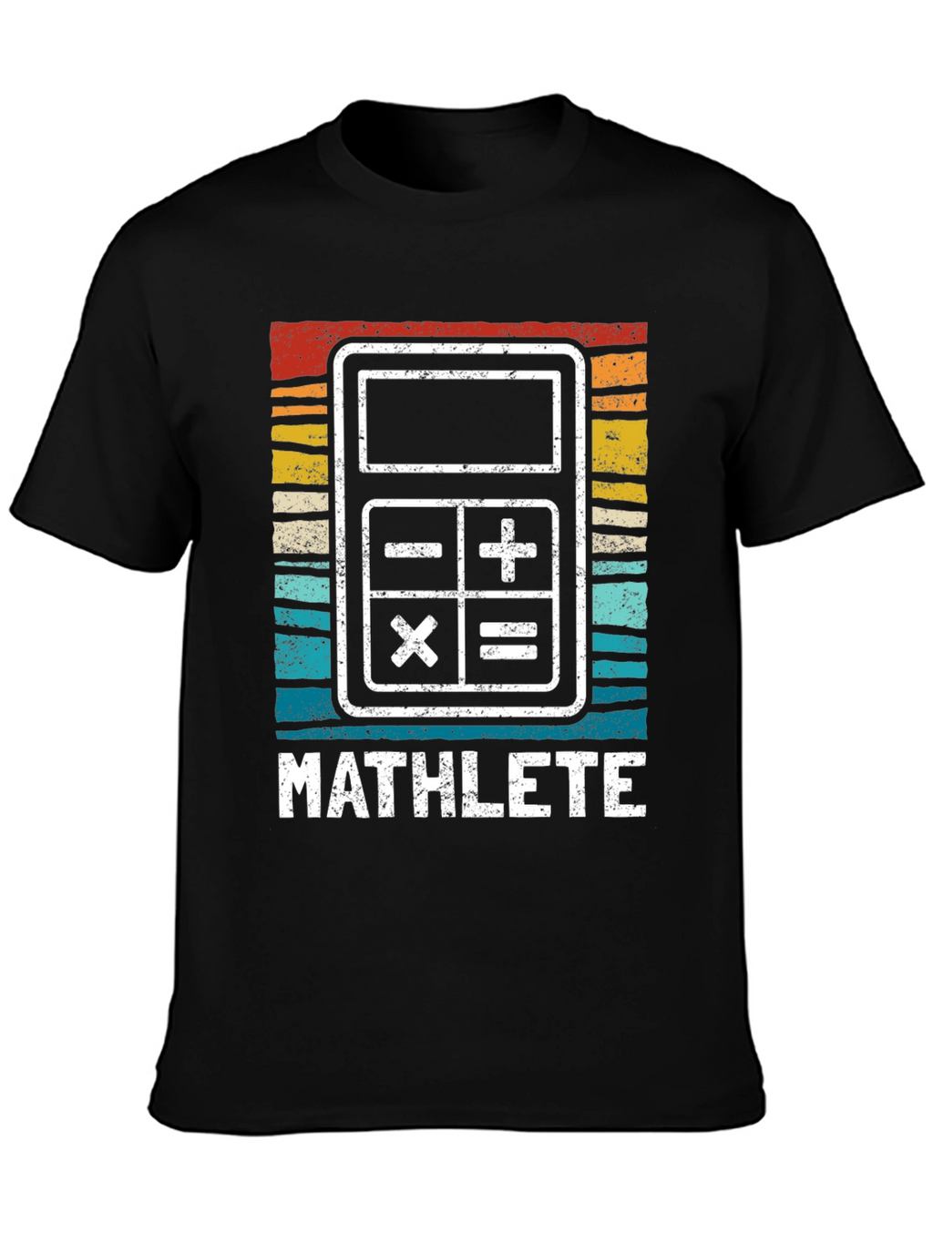 Mathlete Calculator Graphic Tee