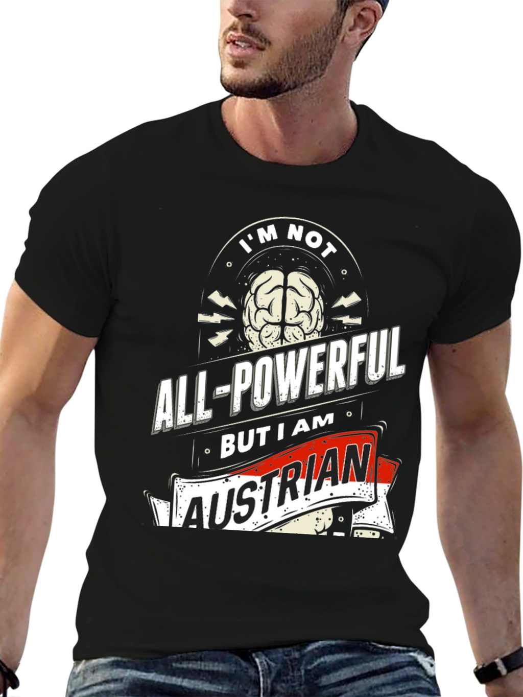 All-Powerful Austrian Graphic Tee