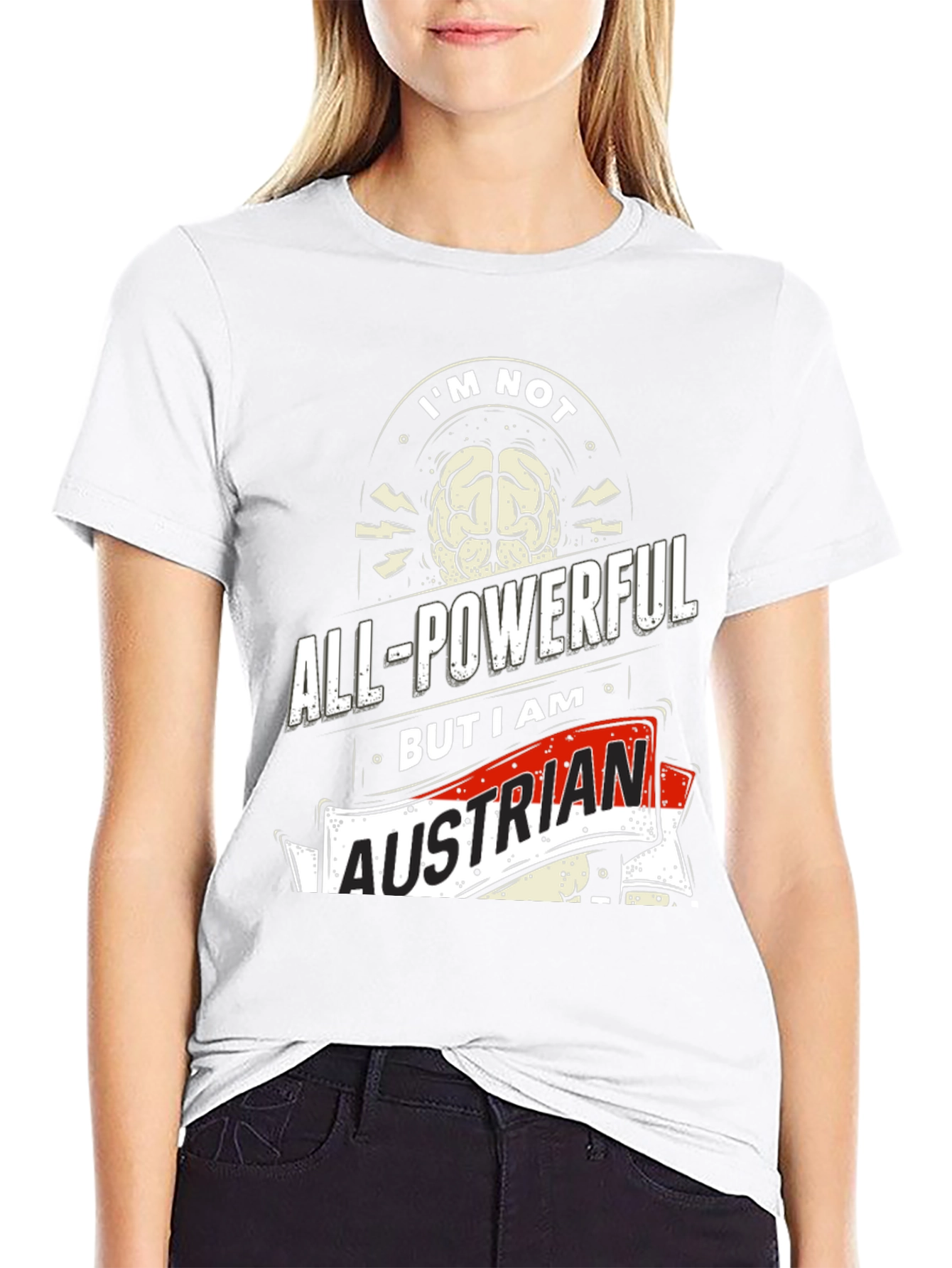 All-Powerful Austrian Graphic Tee