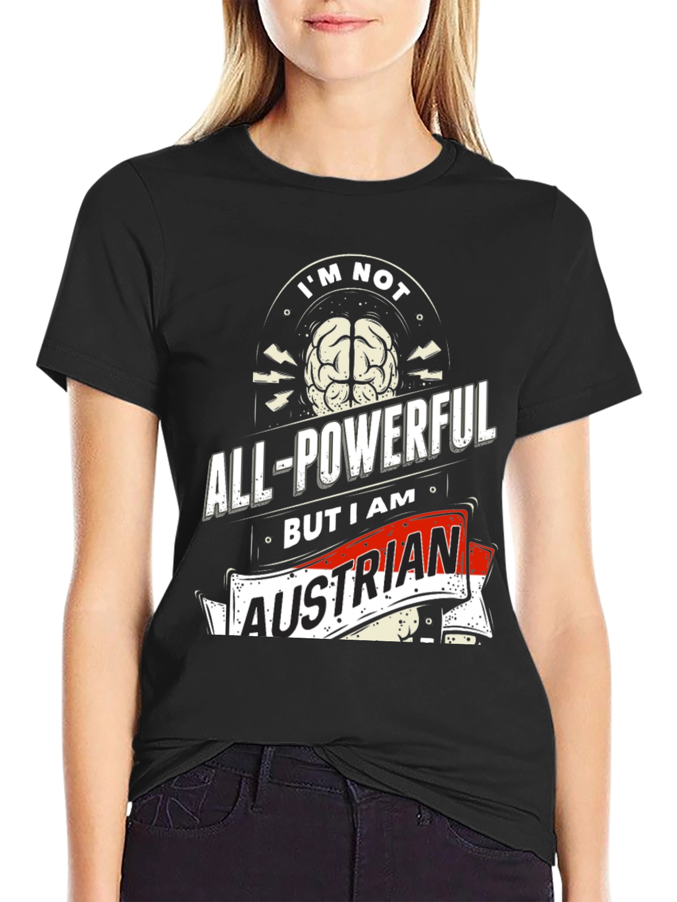 All-Powerful Austrian Graphic Tee
