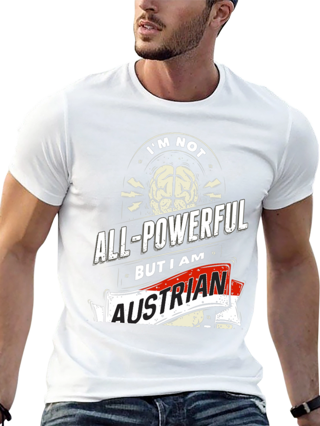 All-Powerful Austrian Graphic Tee