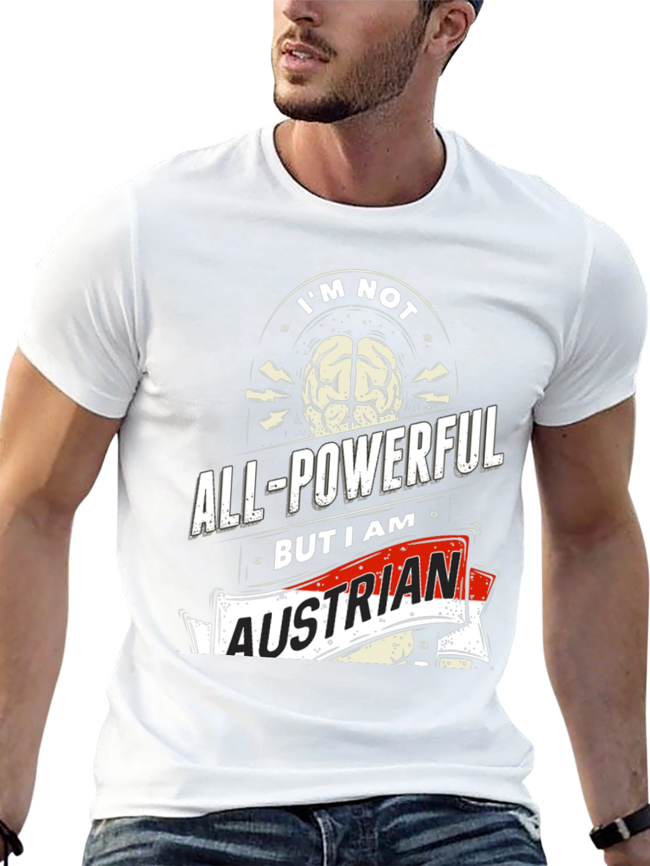 All-Powerful Austrian Graphic Tee