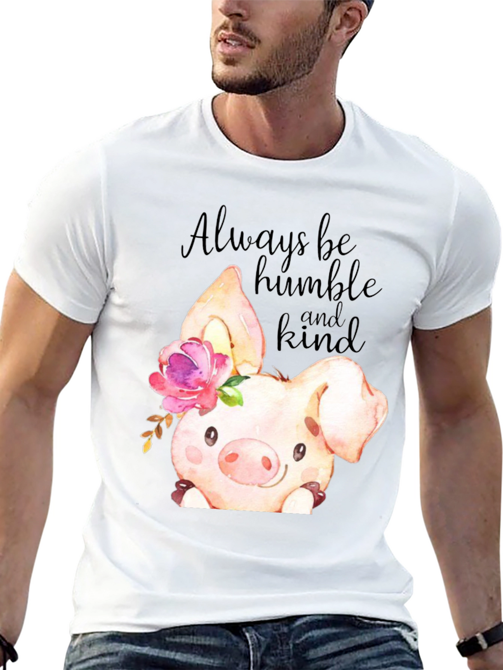 Humble & Kind Piglet Graphic Tee