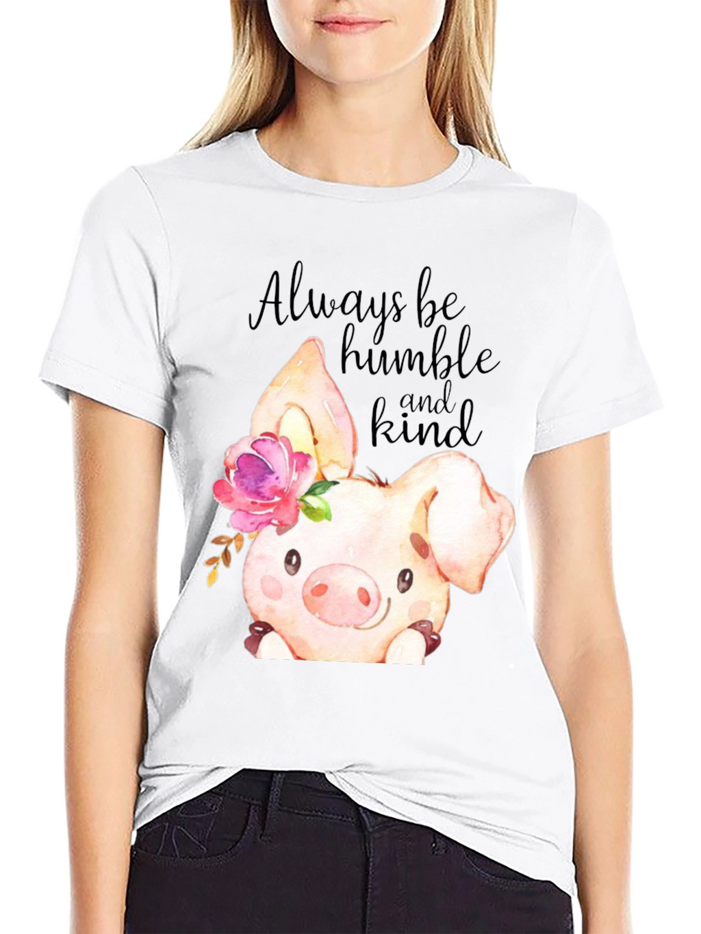 Humble & Kind Piglet Graphic Tee